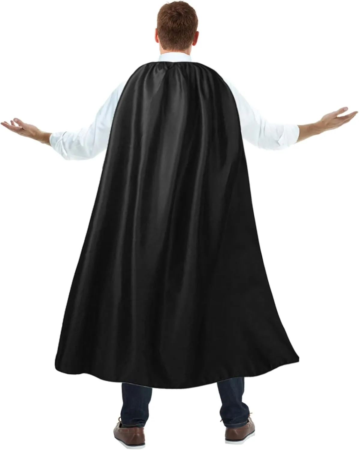 Adult Superhero Cape and Masks-Halloween Vampire Cape Men and Women Costume Party Superhero Cape