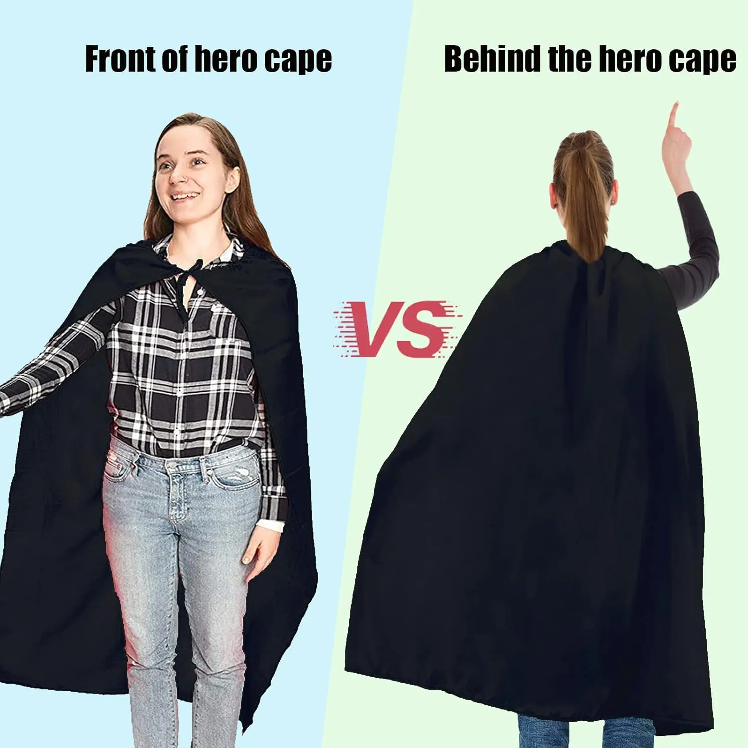 Adult Superhero Capes and Masks - Halloween Vampire Cape Superhero Party Capes Superhero Costume