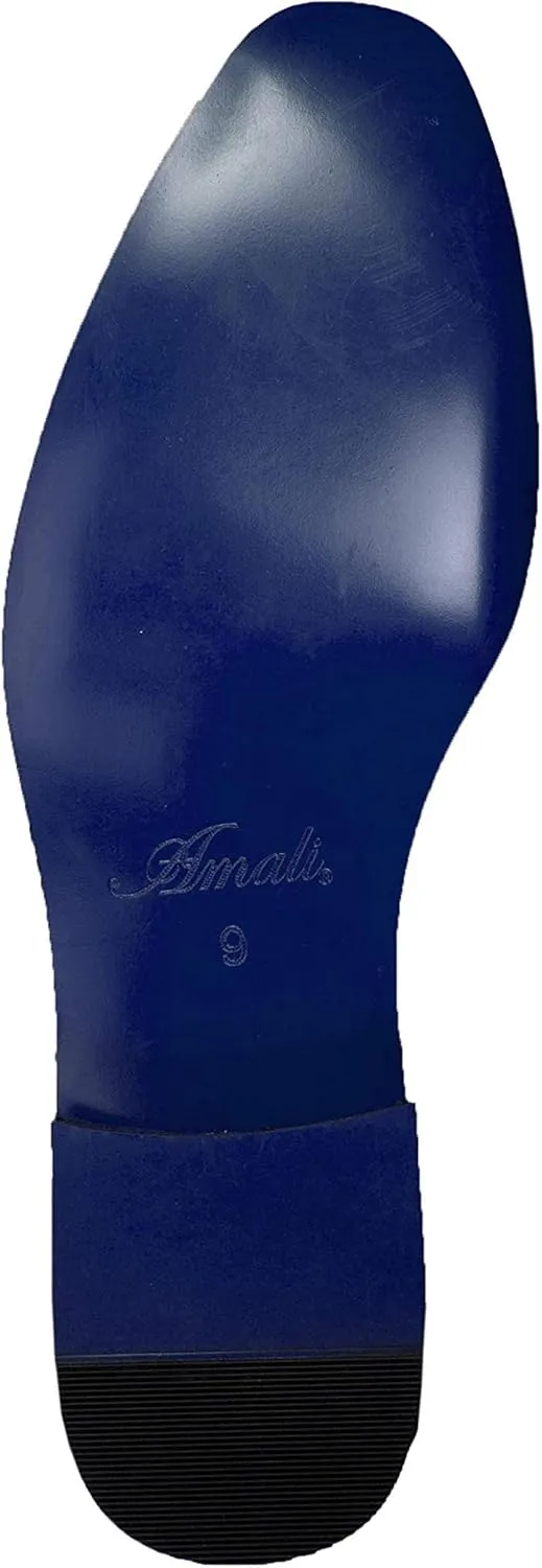 Amali Fay Velvet Mens Slip-On Shoes with Gold Chain Ornament Dress Shoes for Men Velvet Formal Loafers for Men The Original Smoking Men Tuxedo Dress Shoes