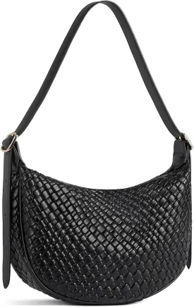 BOSTANTEN Purses for Women Small Crossbody Bags Crescent Shoulder Bag Hobo Handbag with Adjustable Strap
