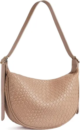BOSTANTEN Purses for Women Small Crossbody Bags Crescent Shoulder Bag Hobo Handbag with Adjustable Strap