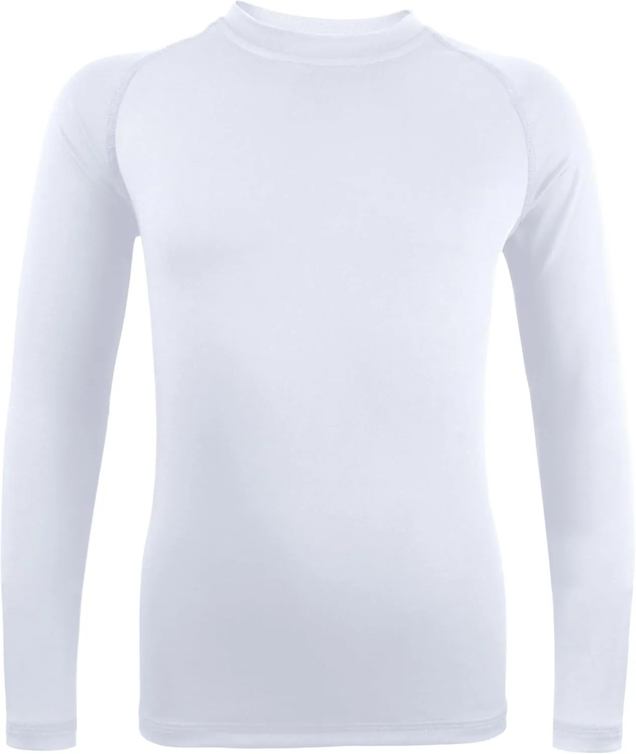 Boys' Girls' Compression Shirt Long Sleeve Moisture Wicking Sports Baselayer for Youth Football Baseball