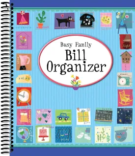 Busy Family Bill Organizer Spiral-bound  July 1, 2008