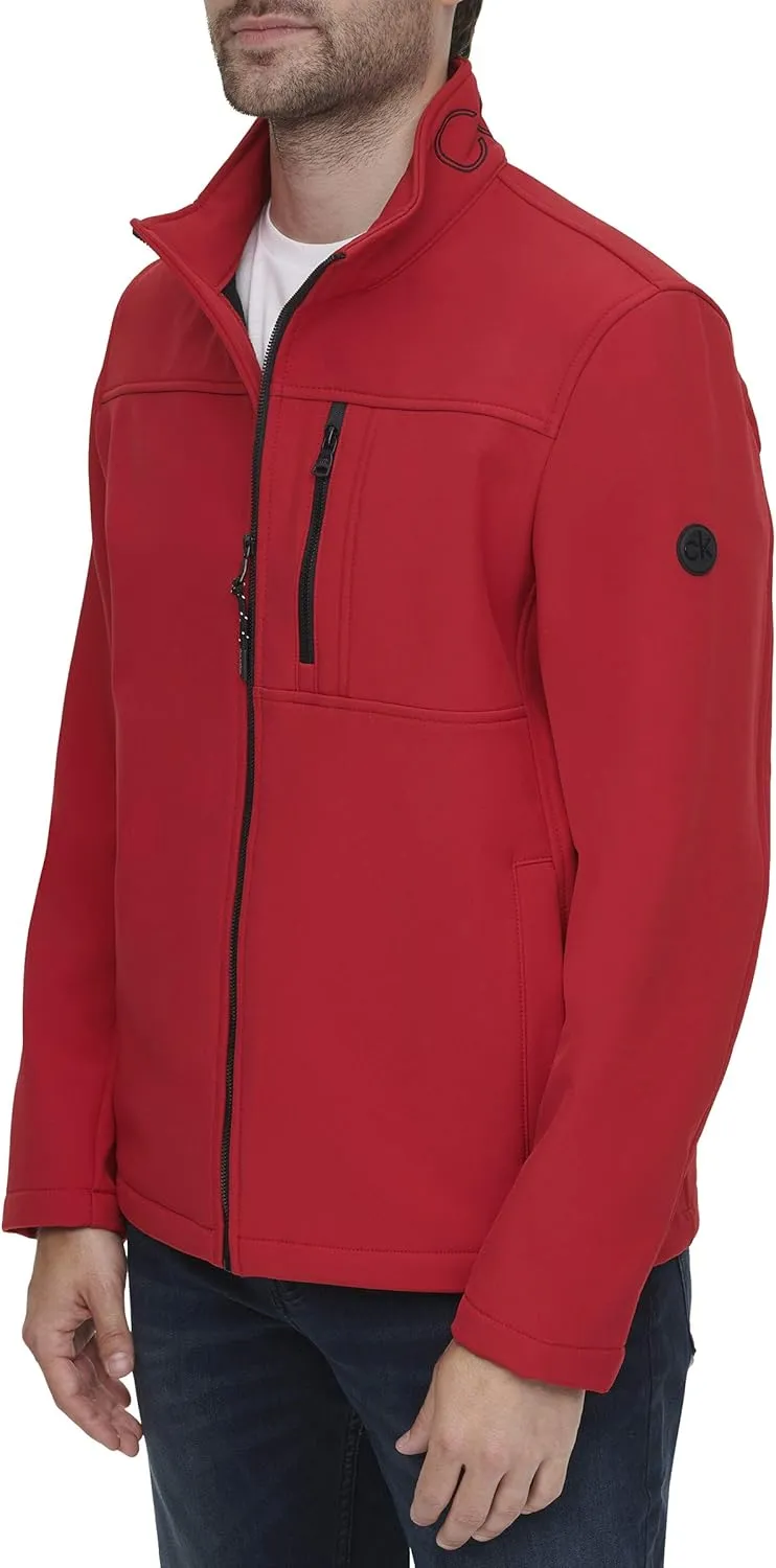 Calvin Klein Men's Water Resistant, Windbreaker Jackets for Men (Standard and Big and Tall)