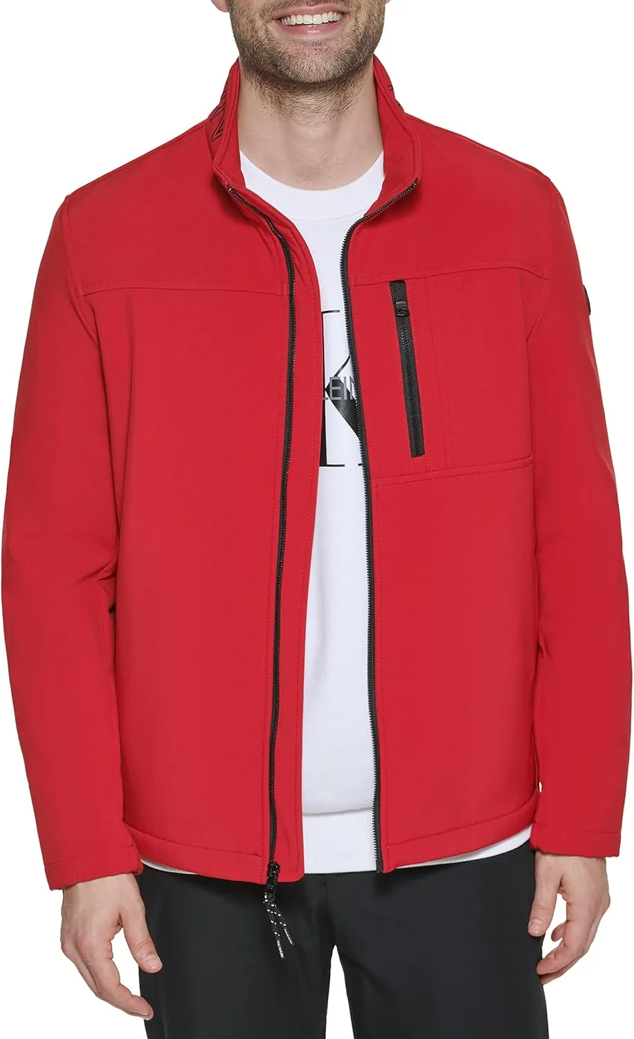 Calvin Klein Men's Water Resistant, Windbreaker Jackets for Men (Standard and Big and Tall)
