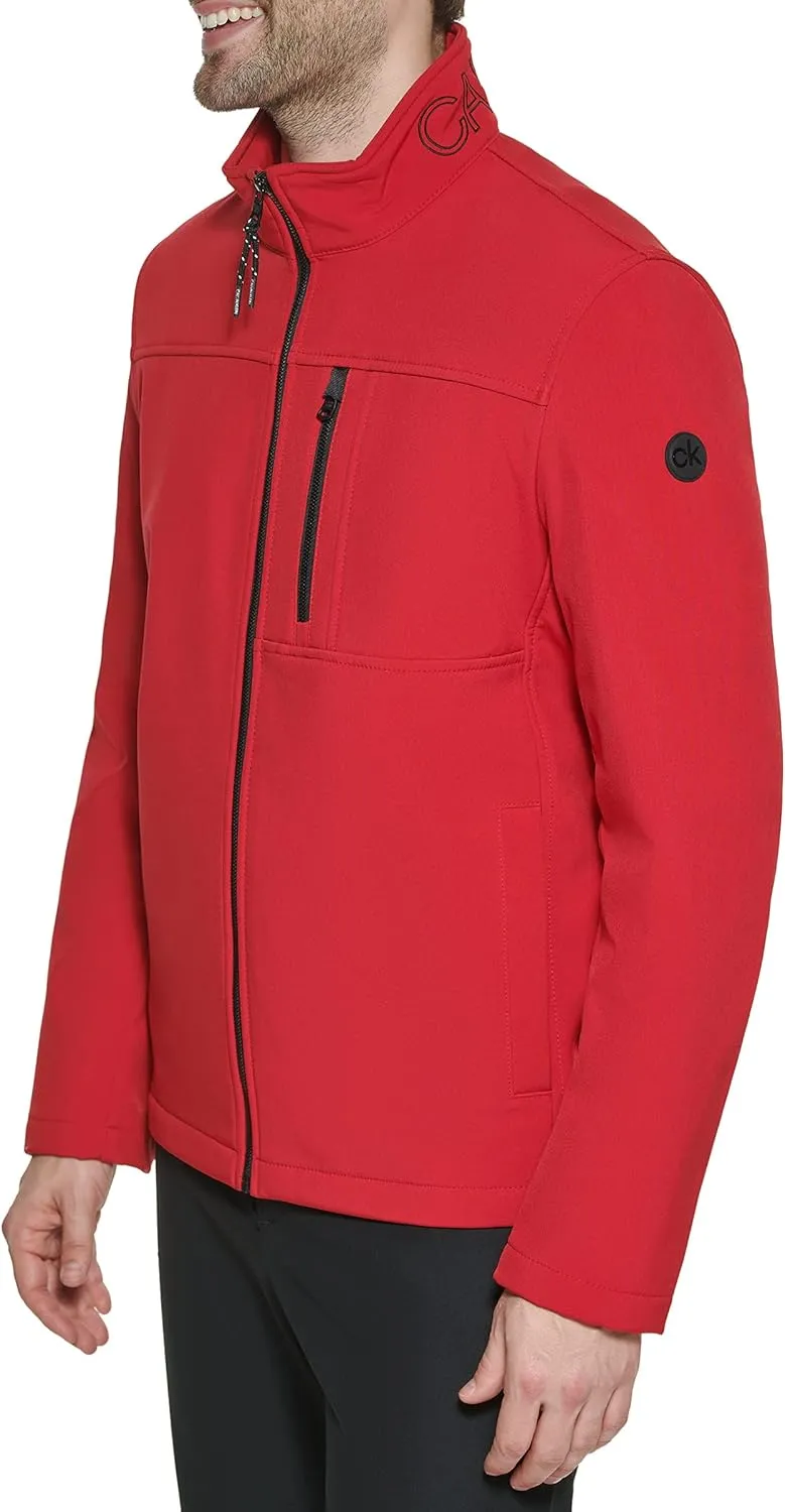 Calvin Klein Men's Water Resistant, Windbreaker Jackets for Men (Standard and Big and Tall)