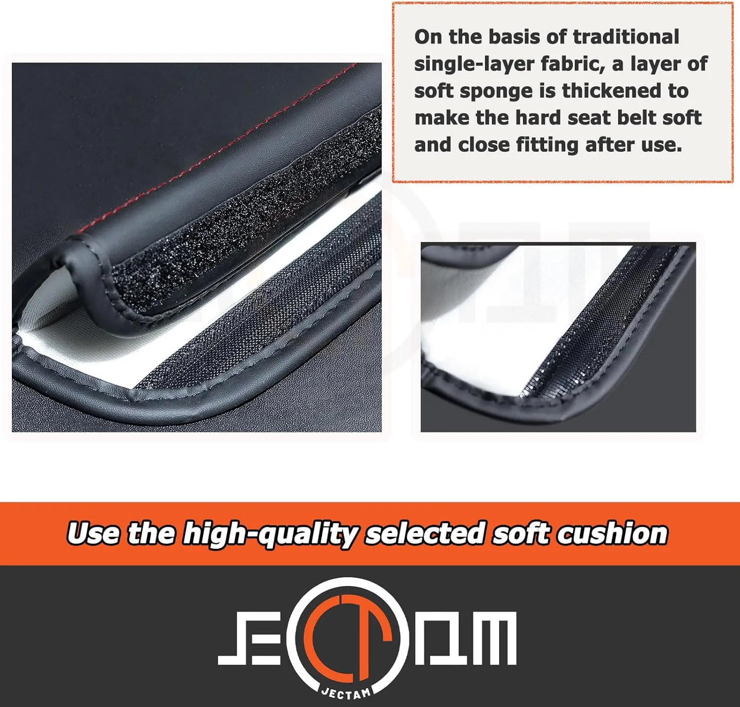 Car Seat Belt Cover Pads, Leather Seat Belt Cover, Universal Car Seat Belt Shoulder Strap Covers, Breathable Leather Soft Harness Pad Protect Your Neck and Shoulder, 2 PCS (Diamond-Blue)
