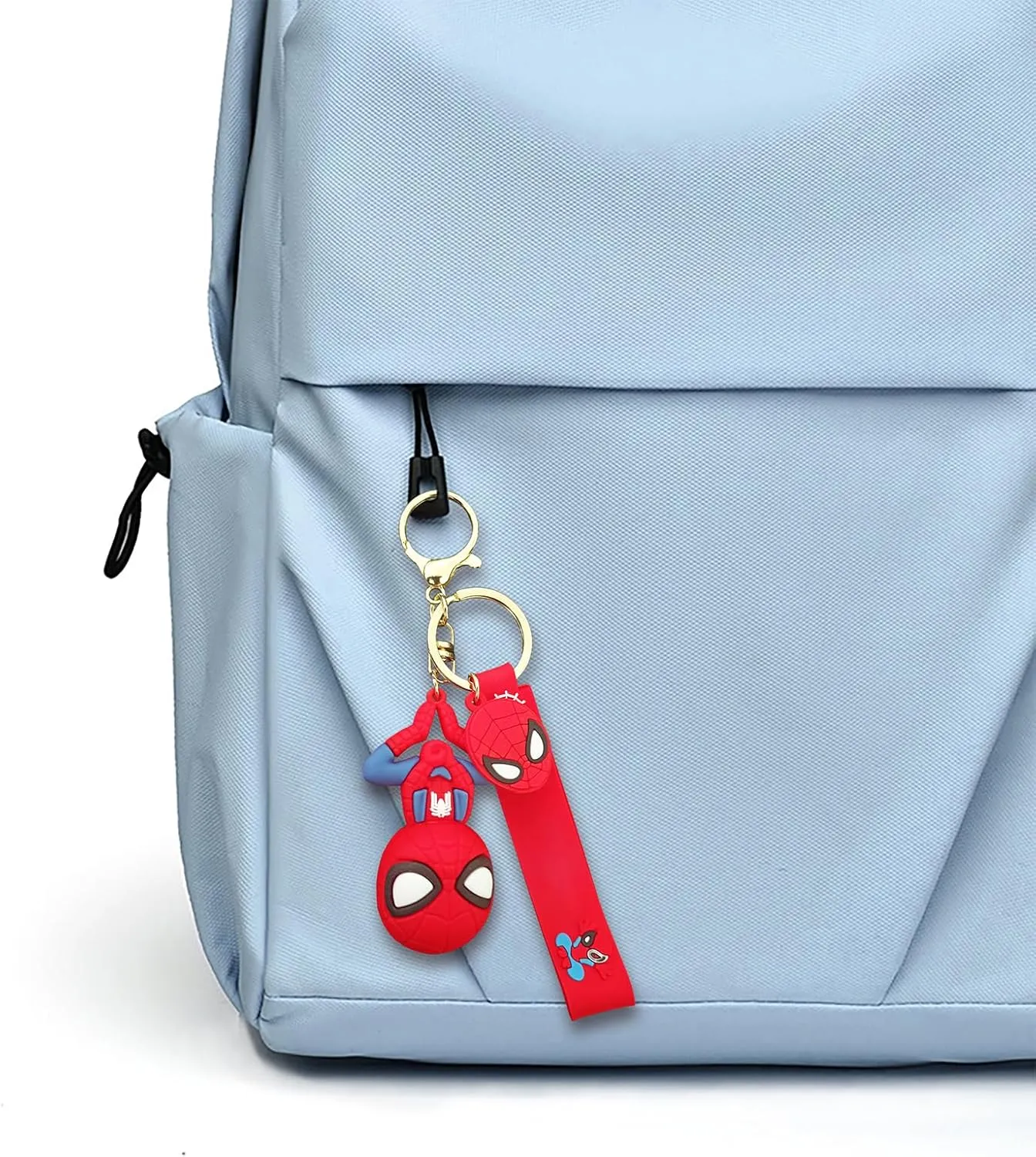 Cartoon Keychain for Girls and Boys, Cute Keychains Accessories Keyring Key Wristlet Car Charms Backpack Key Chain