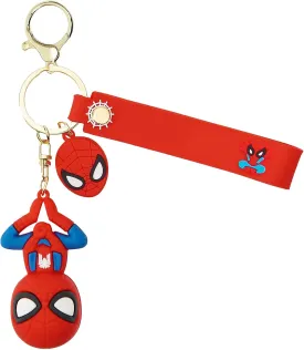 Cartoon Keychain for Girls and Boys, Cute Keychains Accessories Keyring Key Wristlet Car Charms Backpack Key Chain