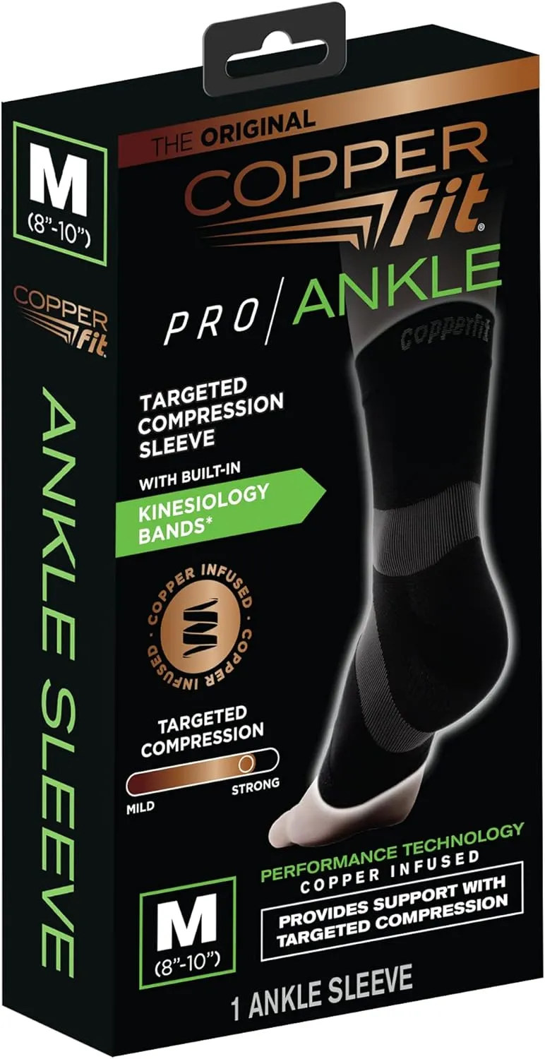 Copper Fit Pro Series Unisex Ankle Compression Sleeve