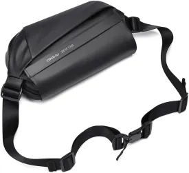 Fashionable Crossbody Sling Bag -Water-Resistant, Waist Bag Multi-Compartment, Anti-Theft Chest Pack for Men & Women Cycling Sports Travel,Black