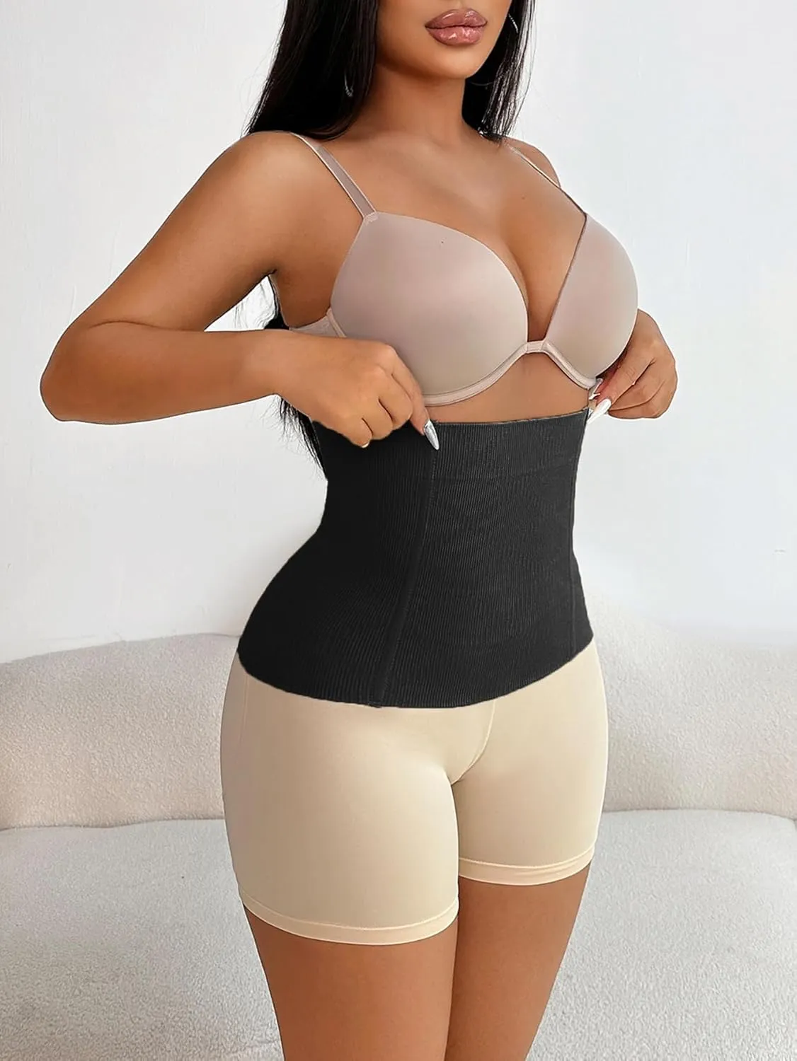 Girdle - Tummy Control Waist Cincher for Women - Shapewear Waist Shaper - Belly Fat Stomach Compression
