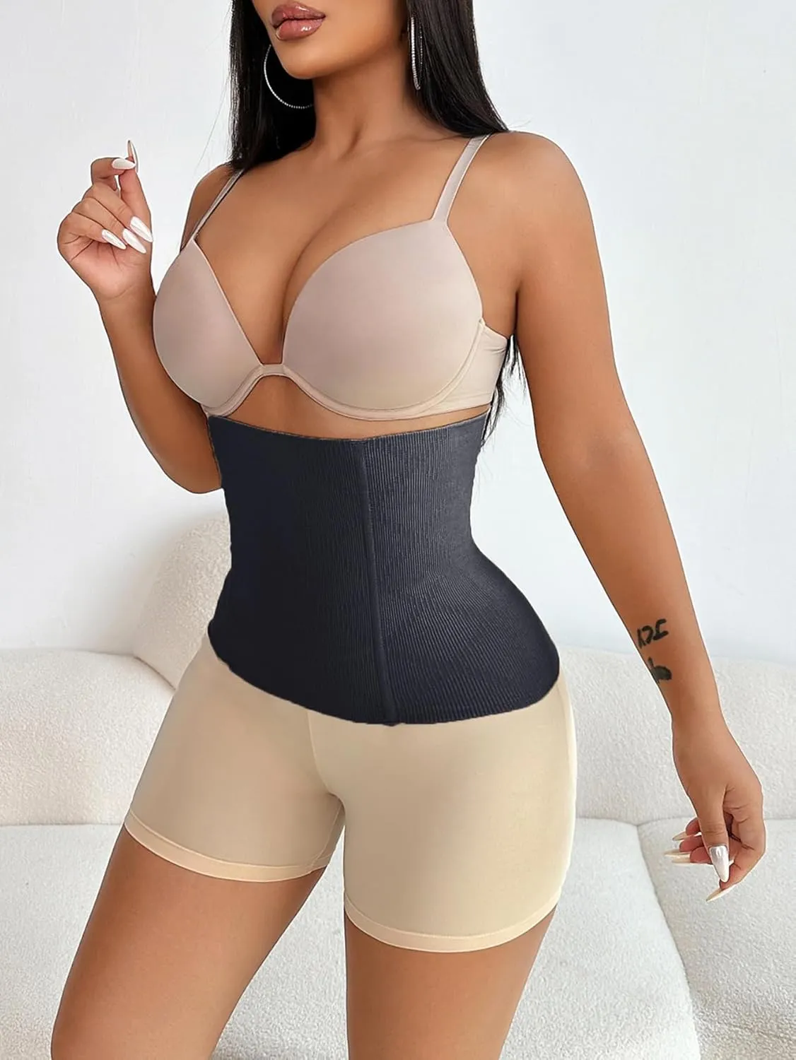 Girdle - Tummy Control Waist Cincher for Women - Shapewear Waist Shaper - Belly Fat Stomach Compression