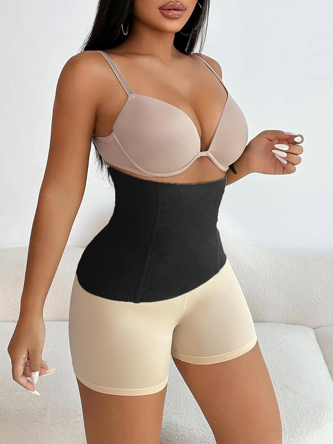 Girdle - Tummy Control Waist Cincher for Women - Shapewear Waist Shaper - Belly Fat Stomach Compression