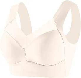 Hatmeo Posture Correcting Bra Orthopedic Anti-Sagging Bras for Senior High Support Ice Silk Breathable Push up Bras