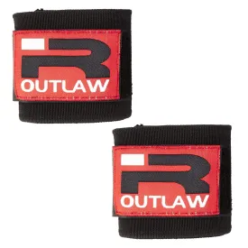 Iron Rebel Outlaw Wrist Wraps - Lift Safely and Improve Performance with Wrist Support for Powerlifting, Bodybuilding or Training - for Men and Women (Pair)