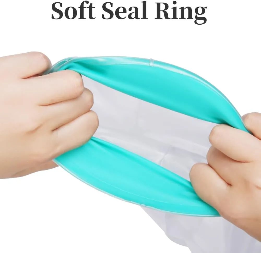 Kids Waterproof Cast Covers for Shower Foot, Ankle Cover Protector Bag Showering/Swimming, Boots For Feet/Toes After Surgery/Injury/Amputated/Prosthetics, Wound Dressing/Amputation Accessories Dry