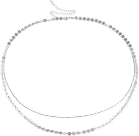 Ladies' Minimalist Sequin Double-Layer Waist Chain Body Chain Waist Chain Accessory