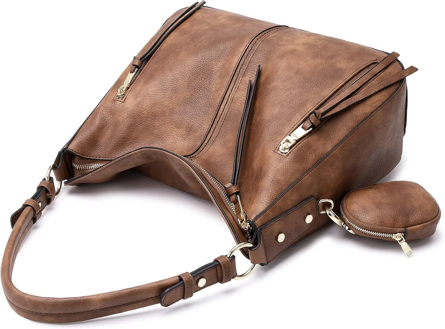 lapsting Hobo Bags for Women Handbags Purse Ladies Boho Shoulder Bag Crossbody Purses Faux Leather