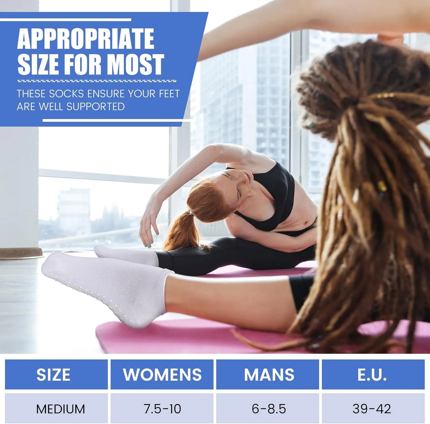 Liitrsh 60 Pairs Yoga Socks Anti Skid Pilate Socks Hospital Non Slip Anklets with Grips for Women Pilates
