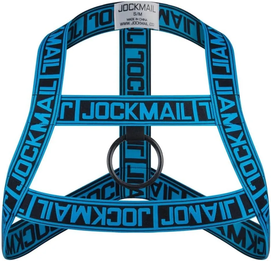Mens Fitness Shoulder Strap Crop Top Chest Muscle Harness Bandage Strap