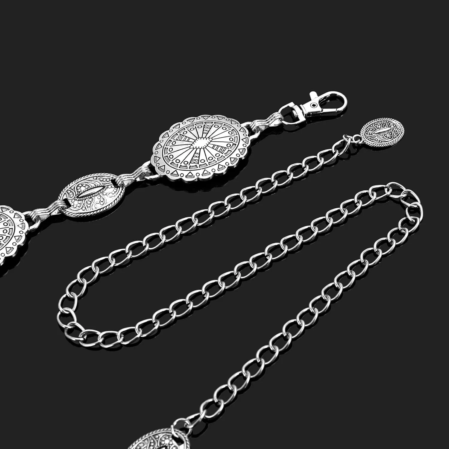Metal Waist Chain Retro Fashion Body Belly Belt Gold Silver Belts Jewelry Accessories for Women Girls