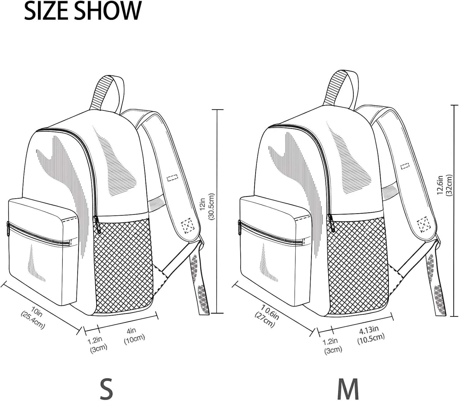 panksolu Lovely Cat Bow Toddler Backpack for Boys Girls,Kid Backpack with Chest Clip and Name Tag, M