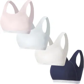 Phennie's Girls Sports Bra Training Bras Wireless Light Padded Bralette
