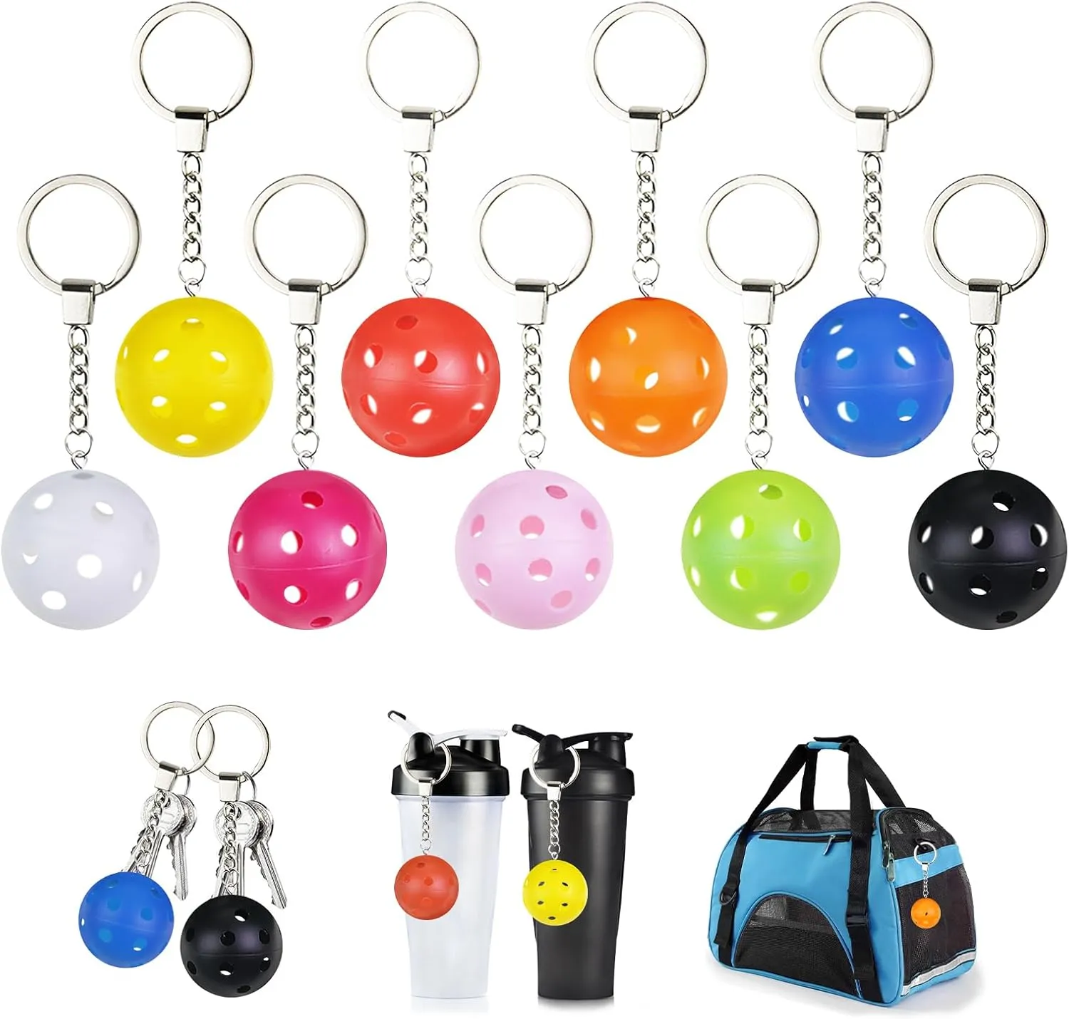 Pickleball Keychains - Mini Ornaments for Lovers - Perfect Gifts