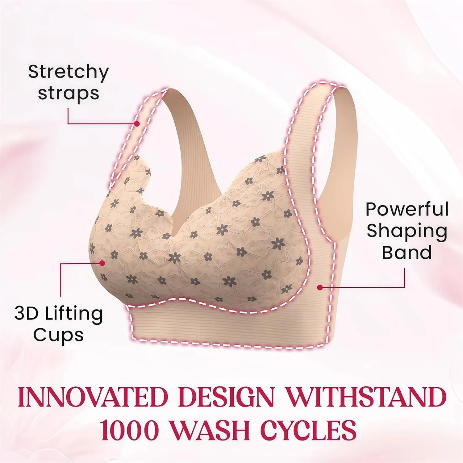 Rosiaa Ultimate Lift Bra, Rosiaa Bra Sports, Ivylift - Seamless Wire-Free Push-Up Bras, Ivylift Bras for Women