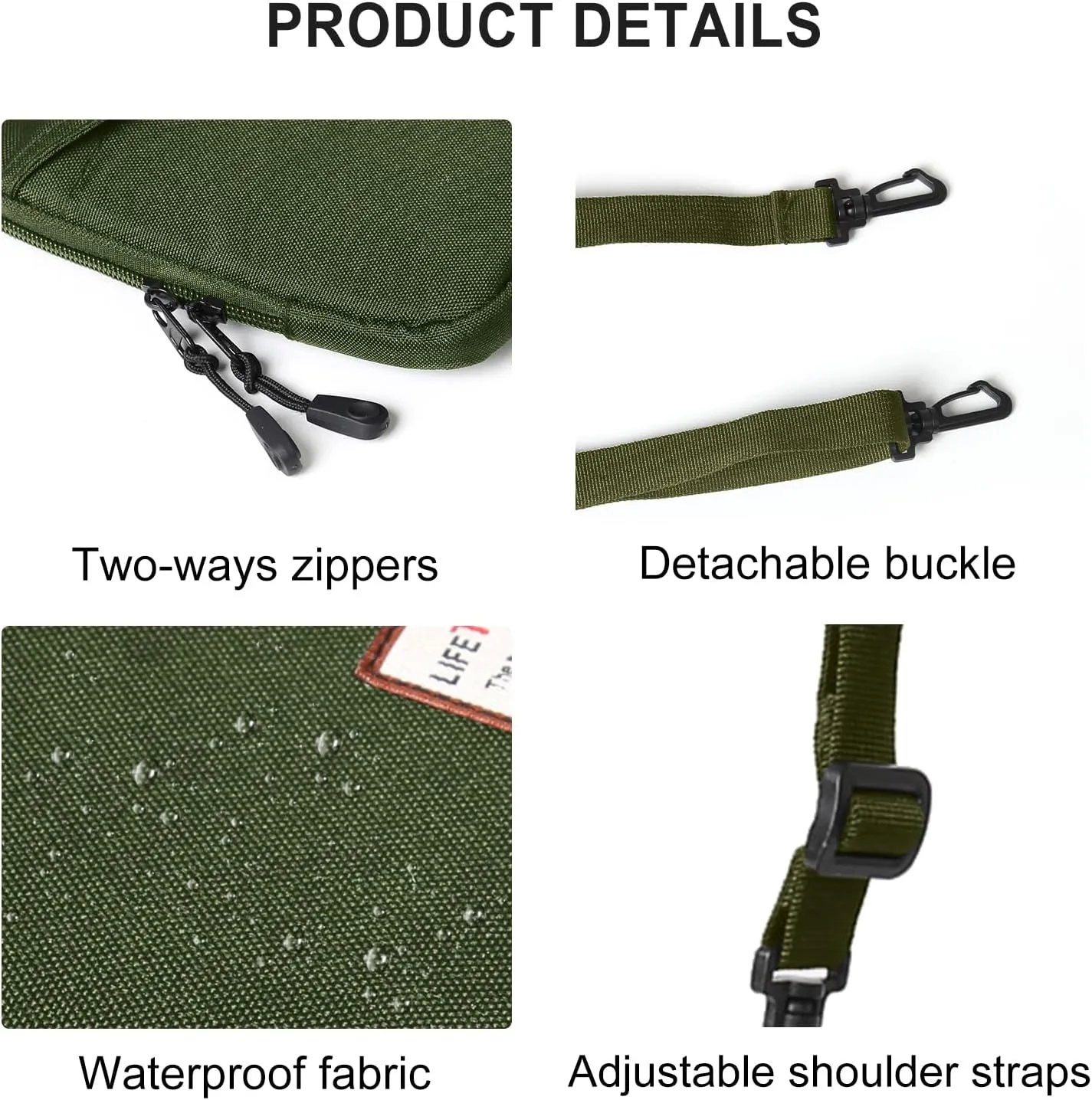 SEAFEW Mini Crossbody Bag Shoulder Bag for Men, Small Messenger Satchel Bag for Women