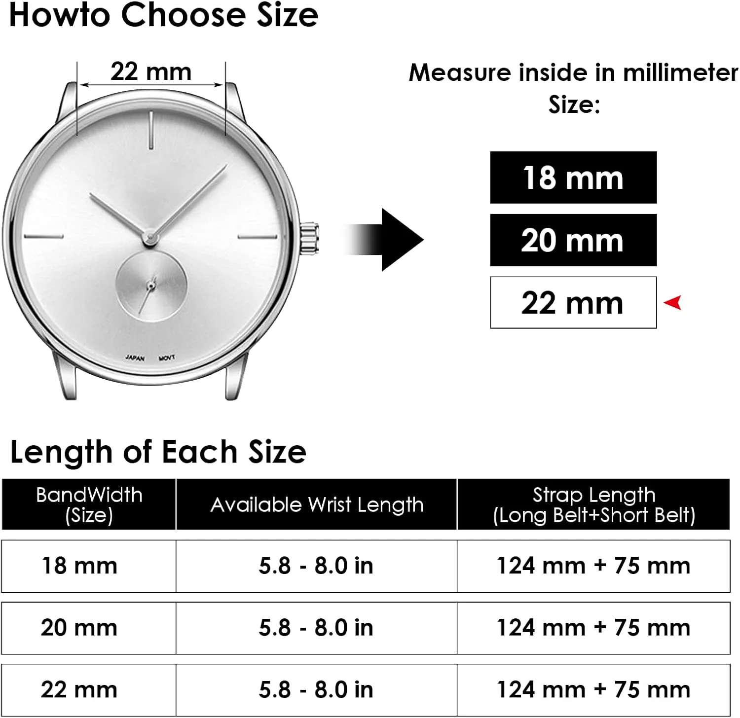 Silicone Rubber Watch Bands, Silver Stainless Steel Buckle, Quick Release, 18mm 20mm 22mm Smartwatches Bands for Men and Women Waterproof Sport Watchbands