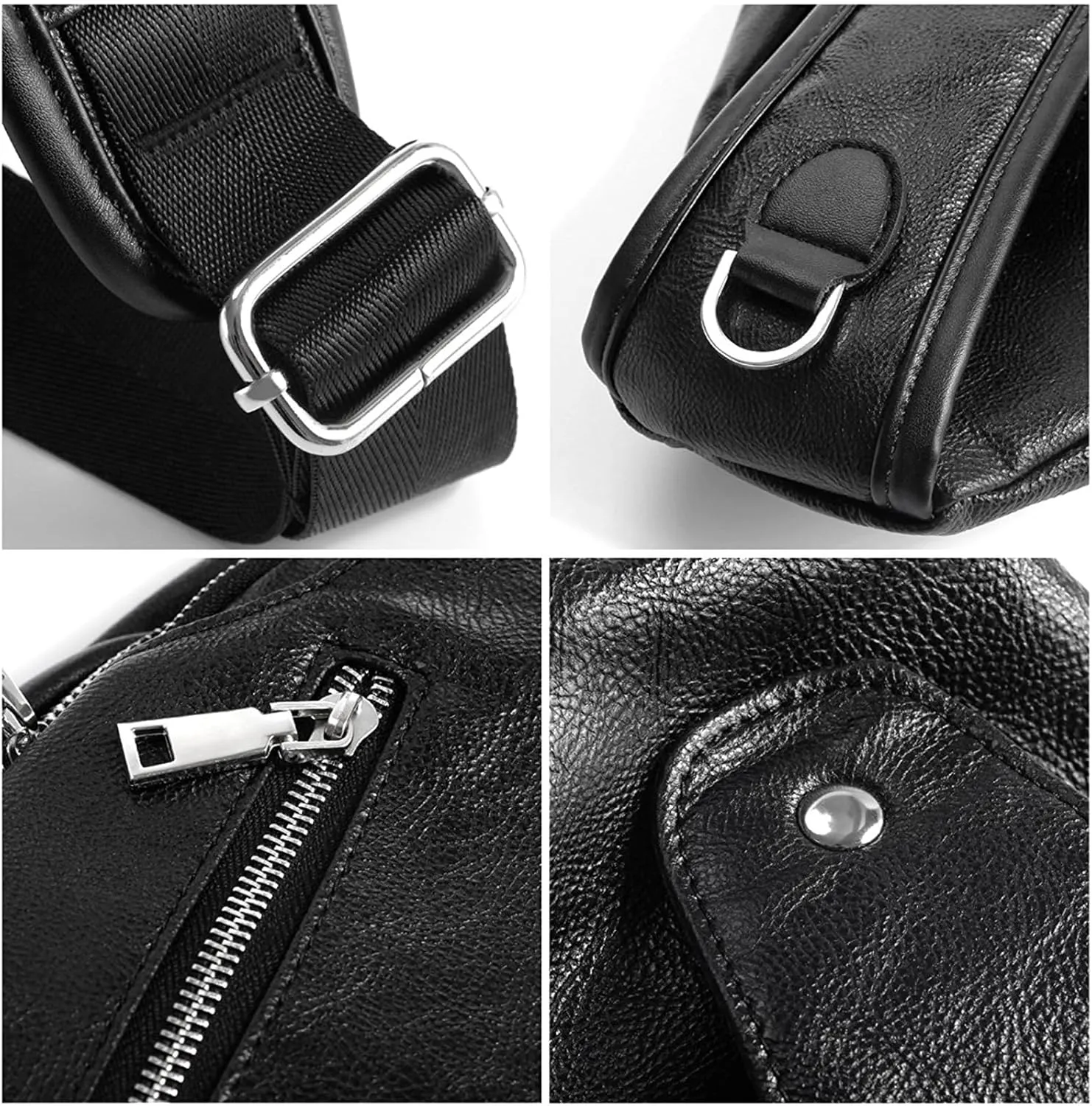 Small Sling Bag Crossbody Backpack Over the Shoulder Bag for Men Women Travel Outdoors, Lightweight Chest Pack