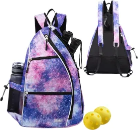 Sucipi Women's Reversible Pickleball Paddle Bag with Rackets Compartment