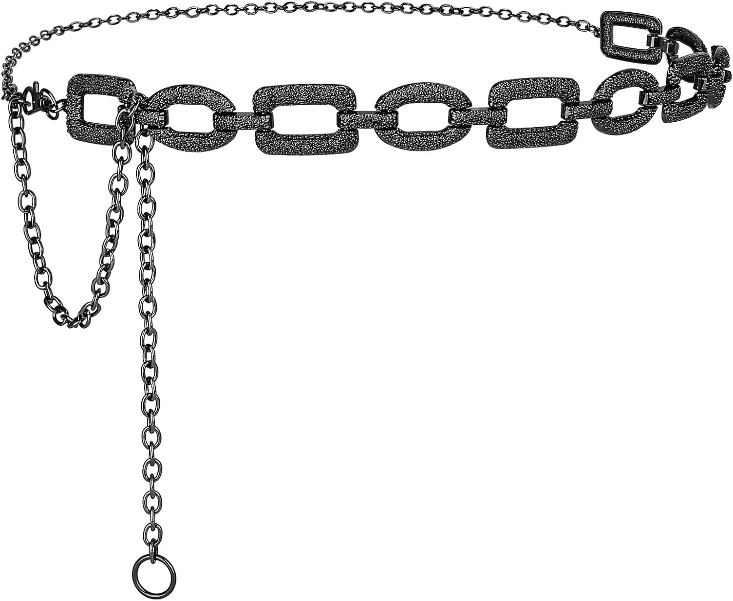 SUOSDEY Alloy Gold Waist Chain Belt for Women Fashion Cute Body Belly Link Belt Chain for Pants Dresses