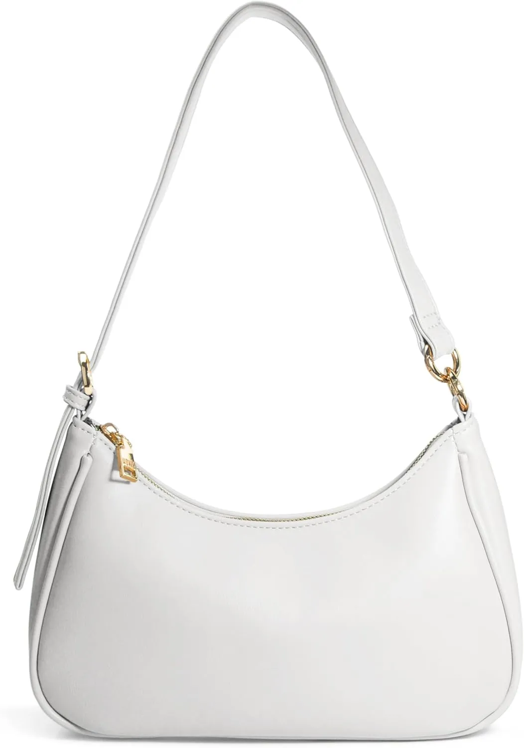 Women's Crescent Shoulder Bag Vegan Leather Chain Cross body bag Convertible Handbag